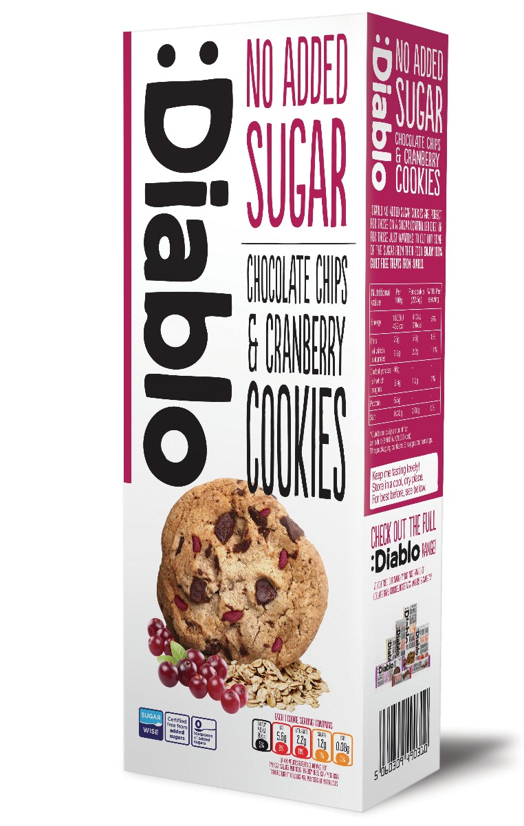 Chocolate Chip and Cranberry Biscuits 135g x 12 ZERO VAT