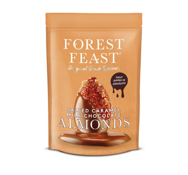 Salted Caramel Milk Chocolate Almonds 120 x 8