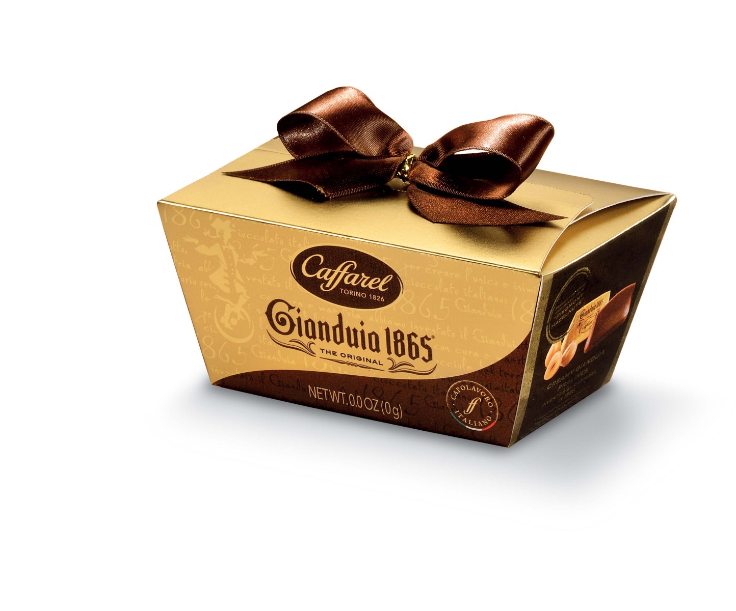 Gianduia Ballotin With Bow 120g x 12