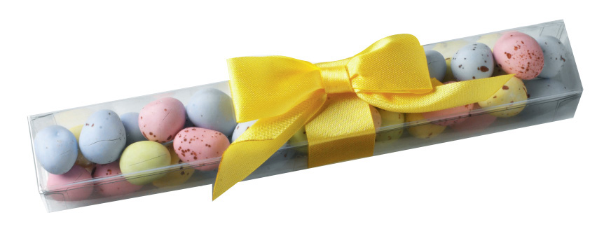 Mini Chocolate Eggs Stickpack 120g x 24