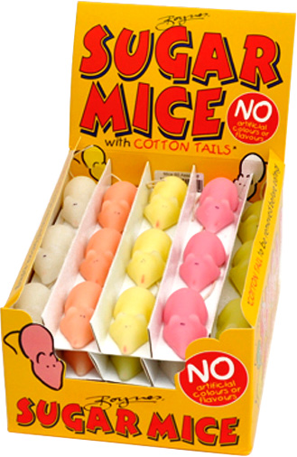 Sugar Mice Display Assorted 20g x 60