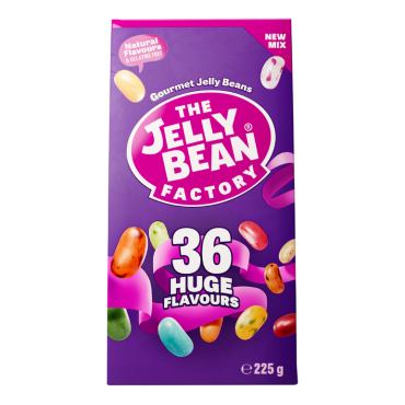 Jelly Bean Factory Wedge Box - Gourmet Mix 225g x 12