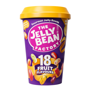 Jelly Bean Factory Cup Fruit Mix 200g x 12