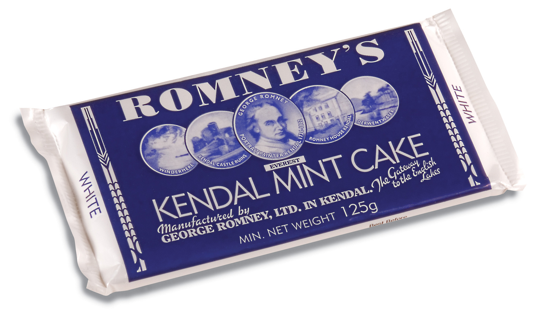Romney's Kendal Mint Cake 125g x 24