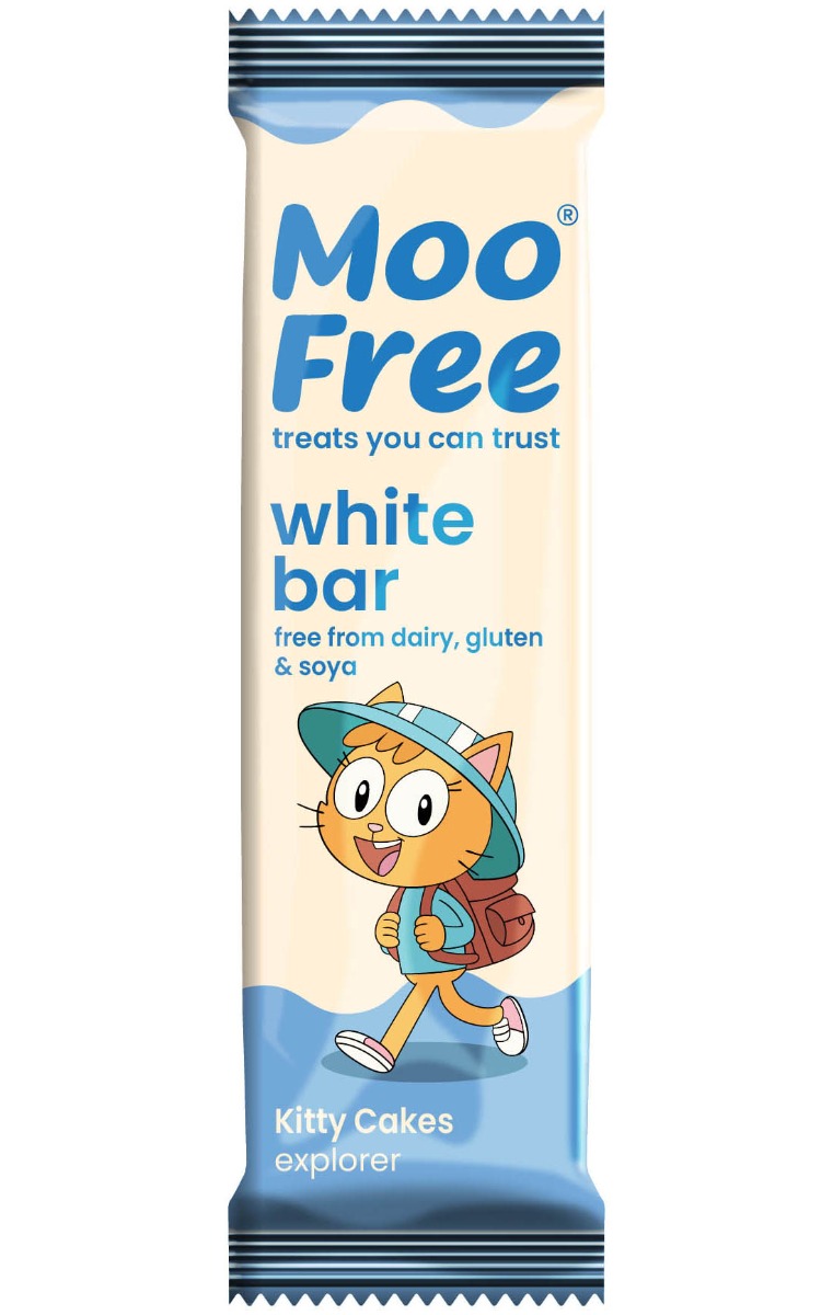 Organic Mini Moo White Choc Bar 20g x 20