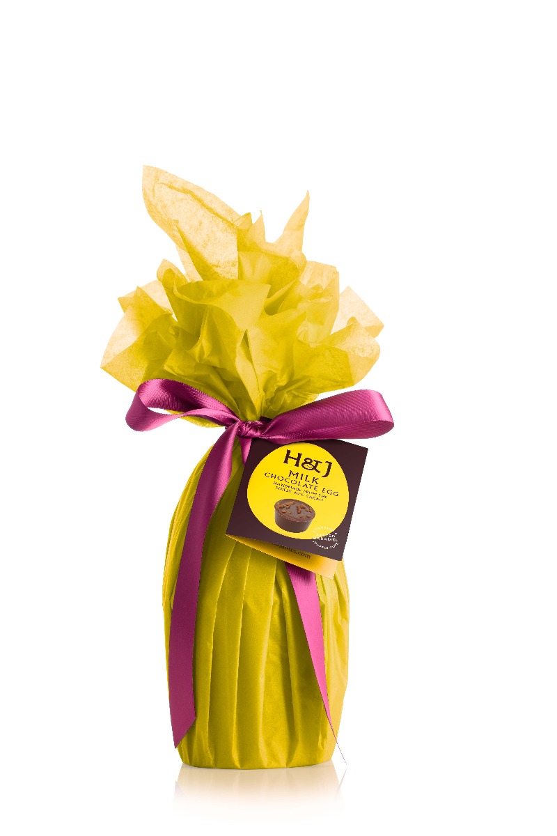 Milk Chocolate Egg with Salted Caramel Individual Chocolates 260g x 6