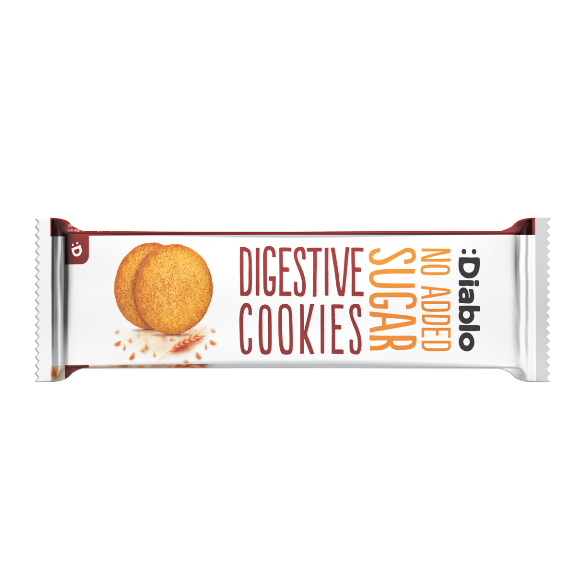 Diablo No Added Sugar Digestive Cookies 150g x 18