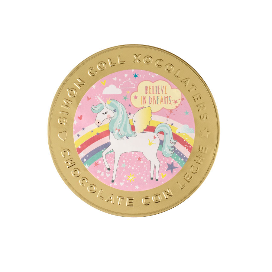 Unicorn Medallion 100mm 60g x 14