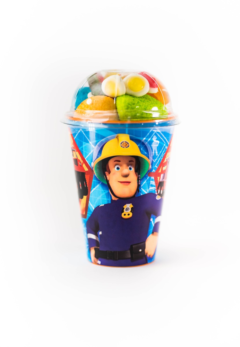 Fireman Sam Cup with Jellies and Mallows 100g x 11