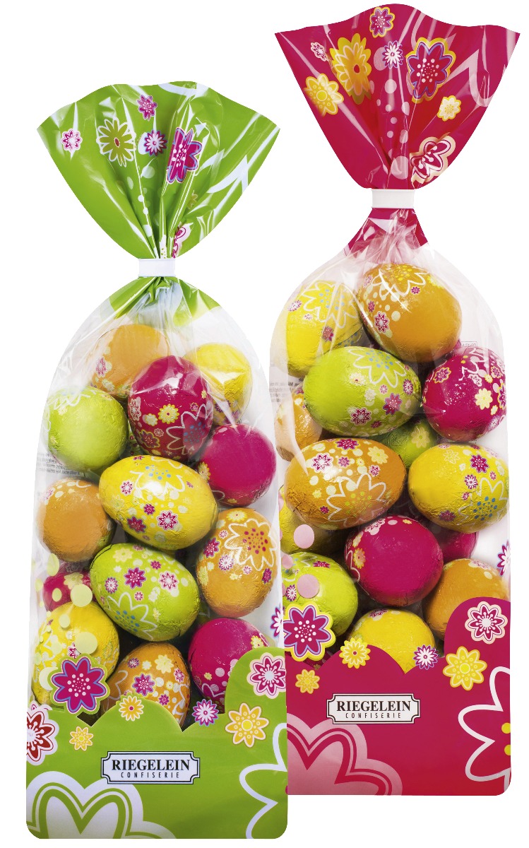 Easter Bag Eggs Spring Flowers (2 Designs) 300g x 14