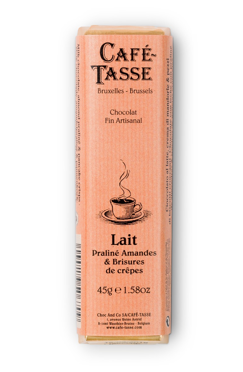 Milk Almond Praline and Crispy Crepe 45g x 15