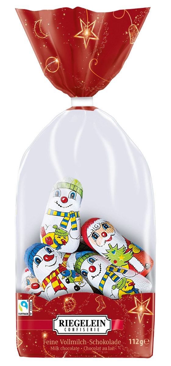 Bag of Snowmen and Santas 250g x 24