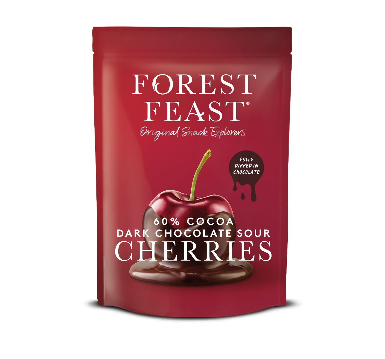 Forest Feast Dark Chocolate Sour Cherries 120g x 6