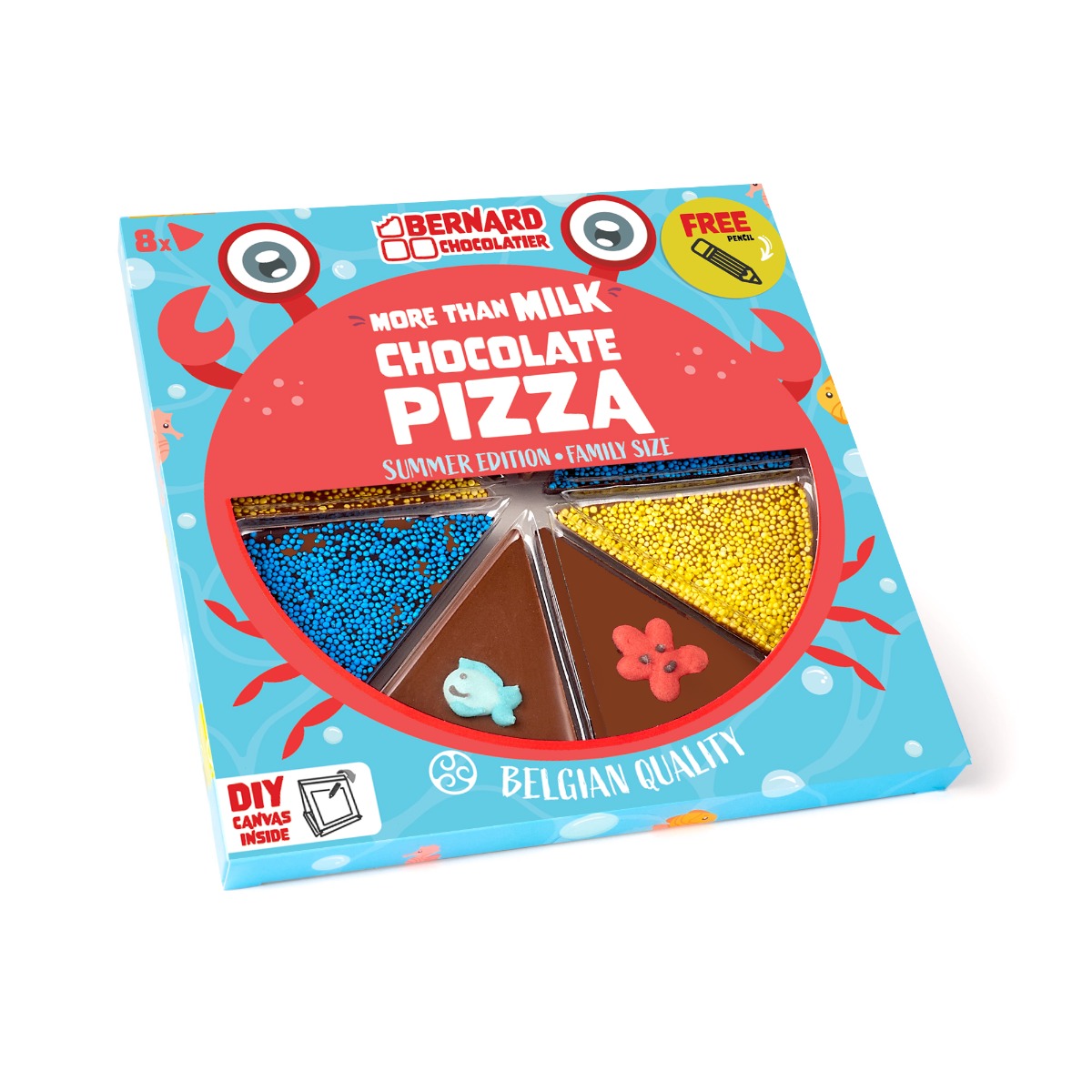 Bernard Chocolate Pizza Summer edition 105g x 10