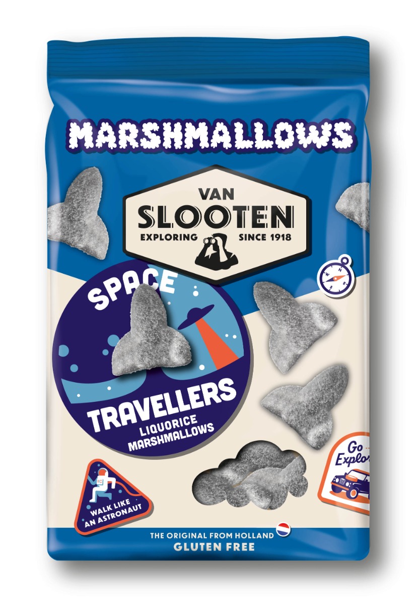 Liquorice Marshmallows 250g x 10