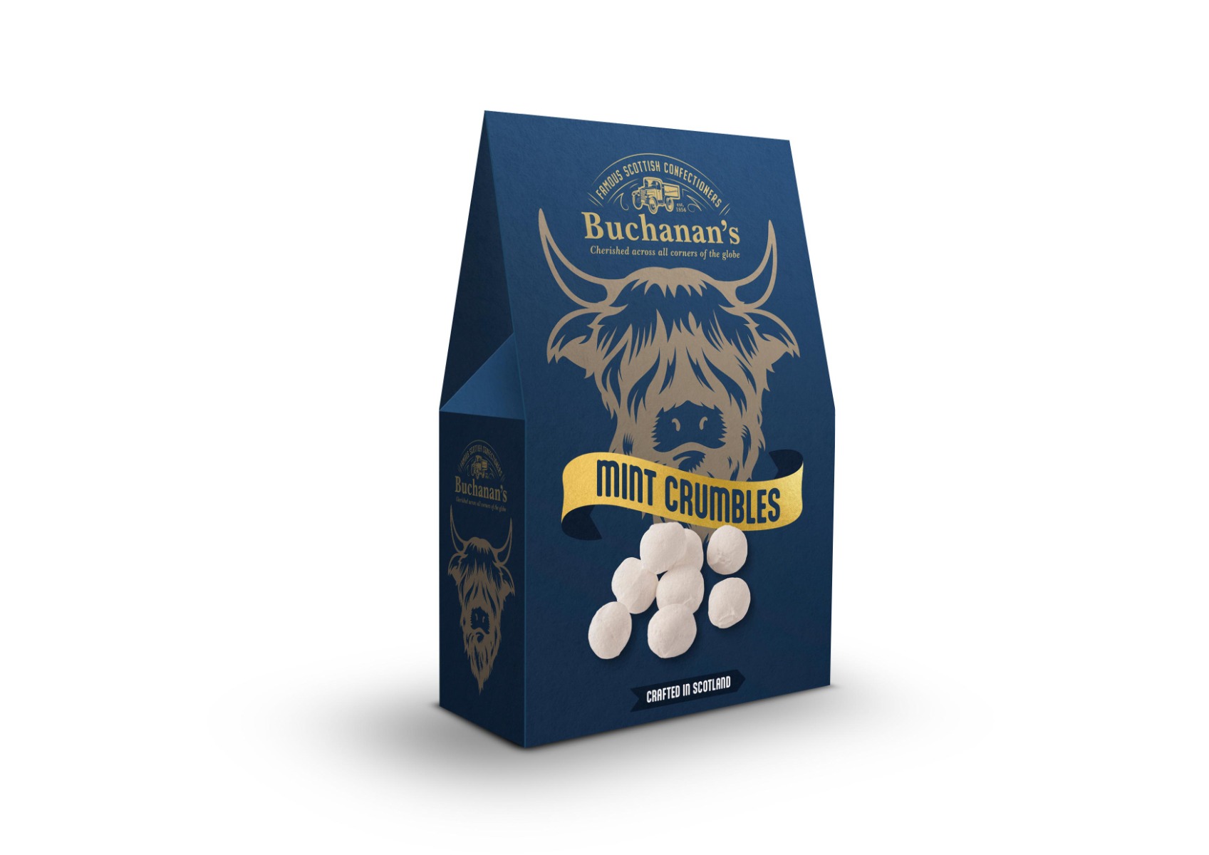 Buchanan's Mint Crumble A Frame 150g x 6