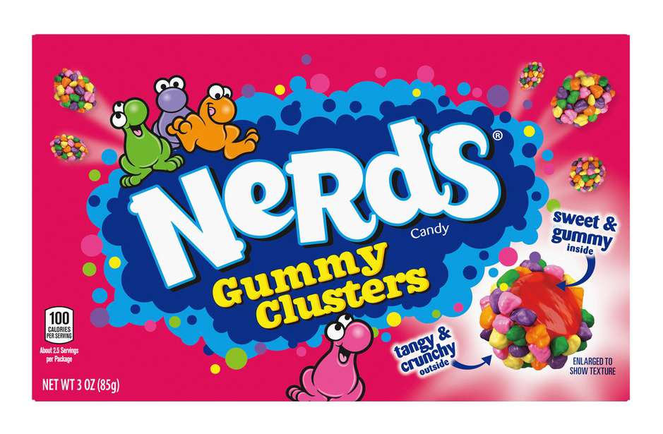 Nerds Gummy Clusters 85g x 12