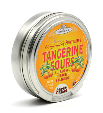 Sour Tangerine Balls 50g x 6