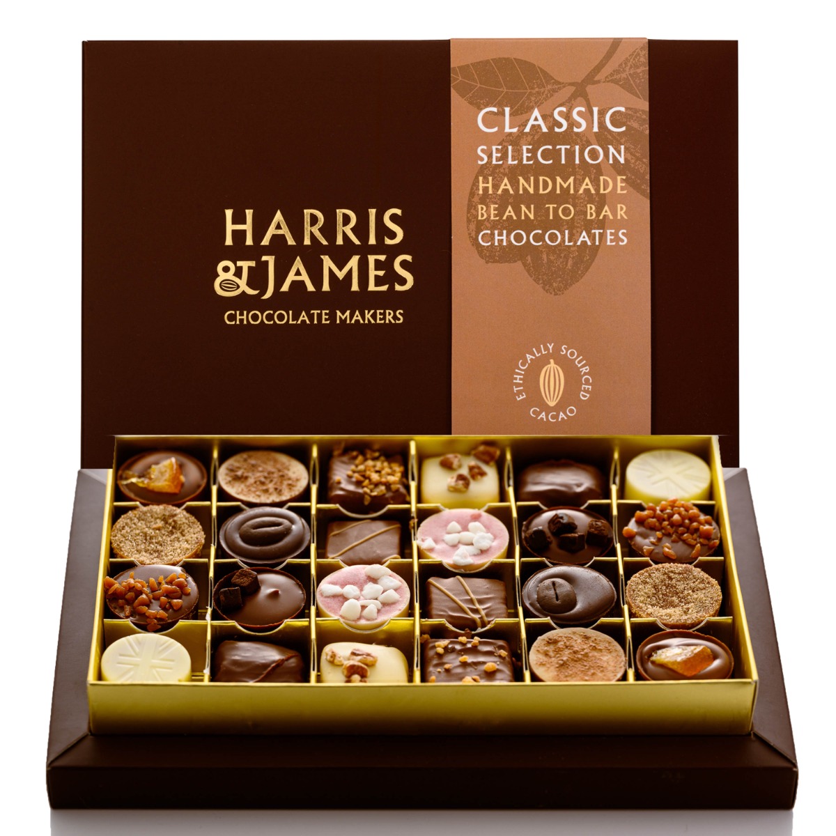 Harris & James Classic Milk Selection 24 piece gift box 360g x 6