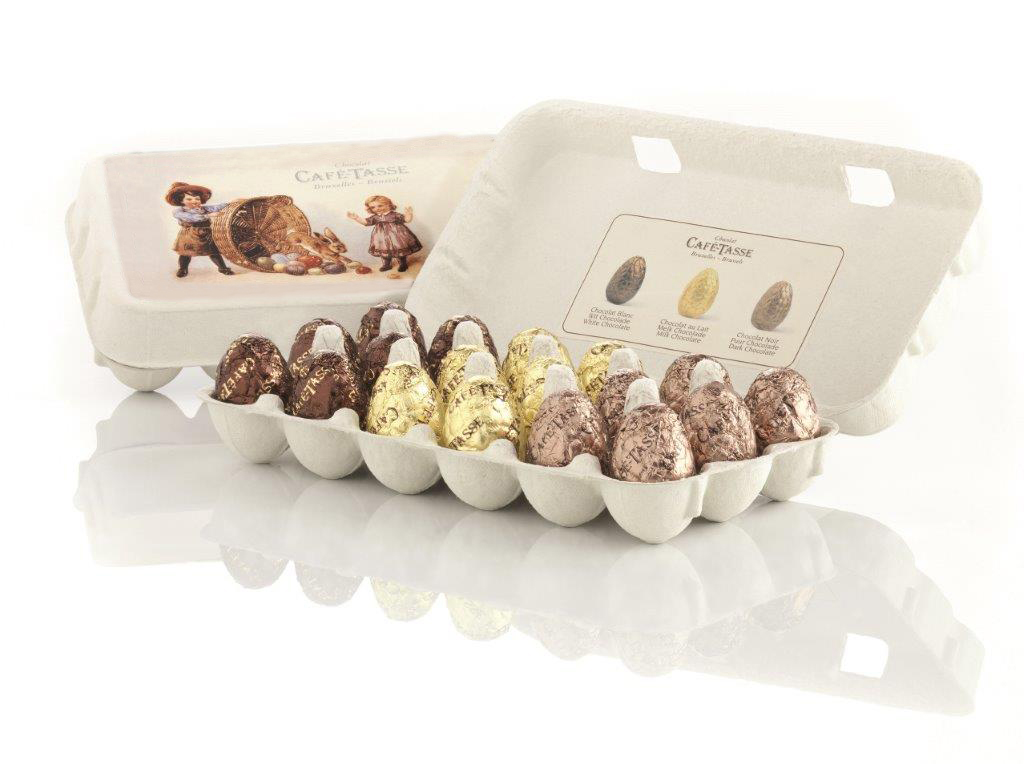 18 Chocolate Eggs Assorted 216g x 12
