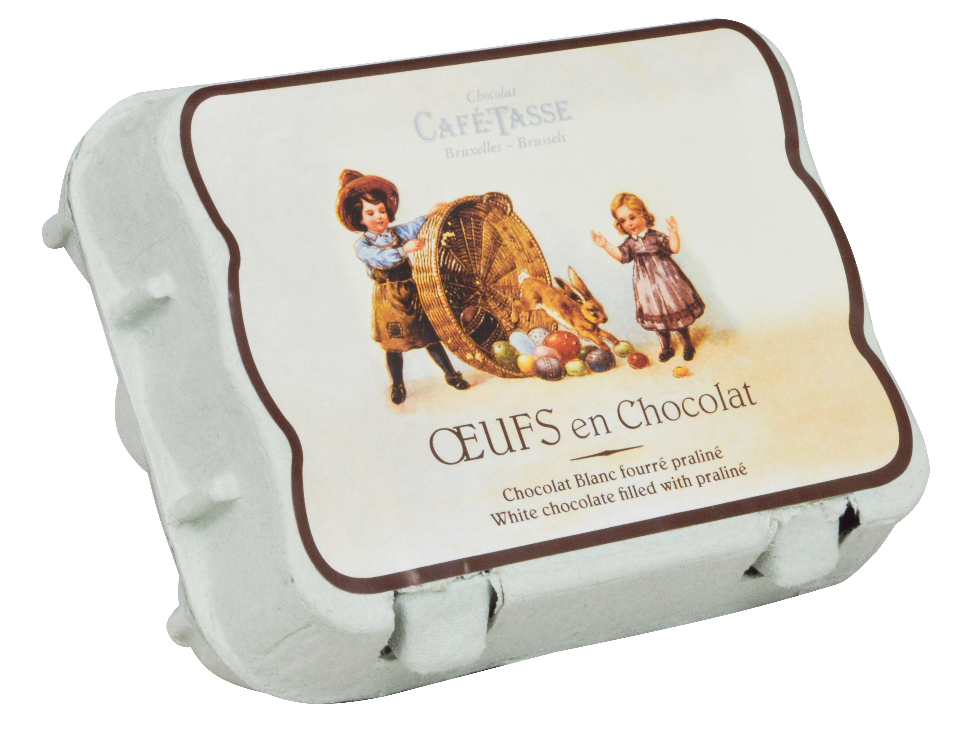 6 Milk Chocolate Praline Eggs 72g x 12