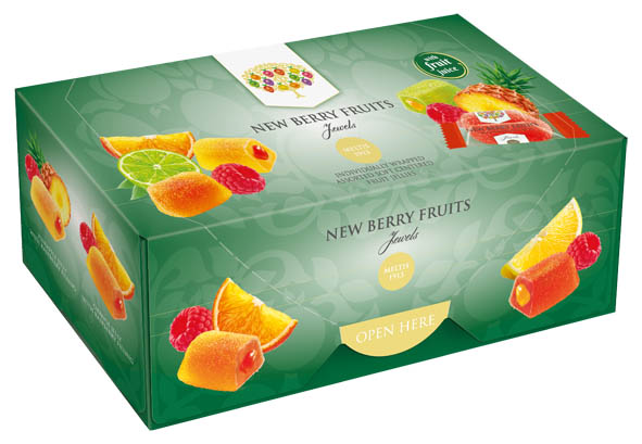 New Berry Fruit Jewels Box 250g x 6
