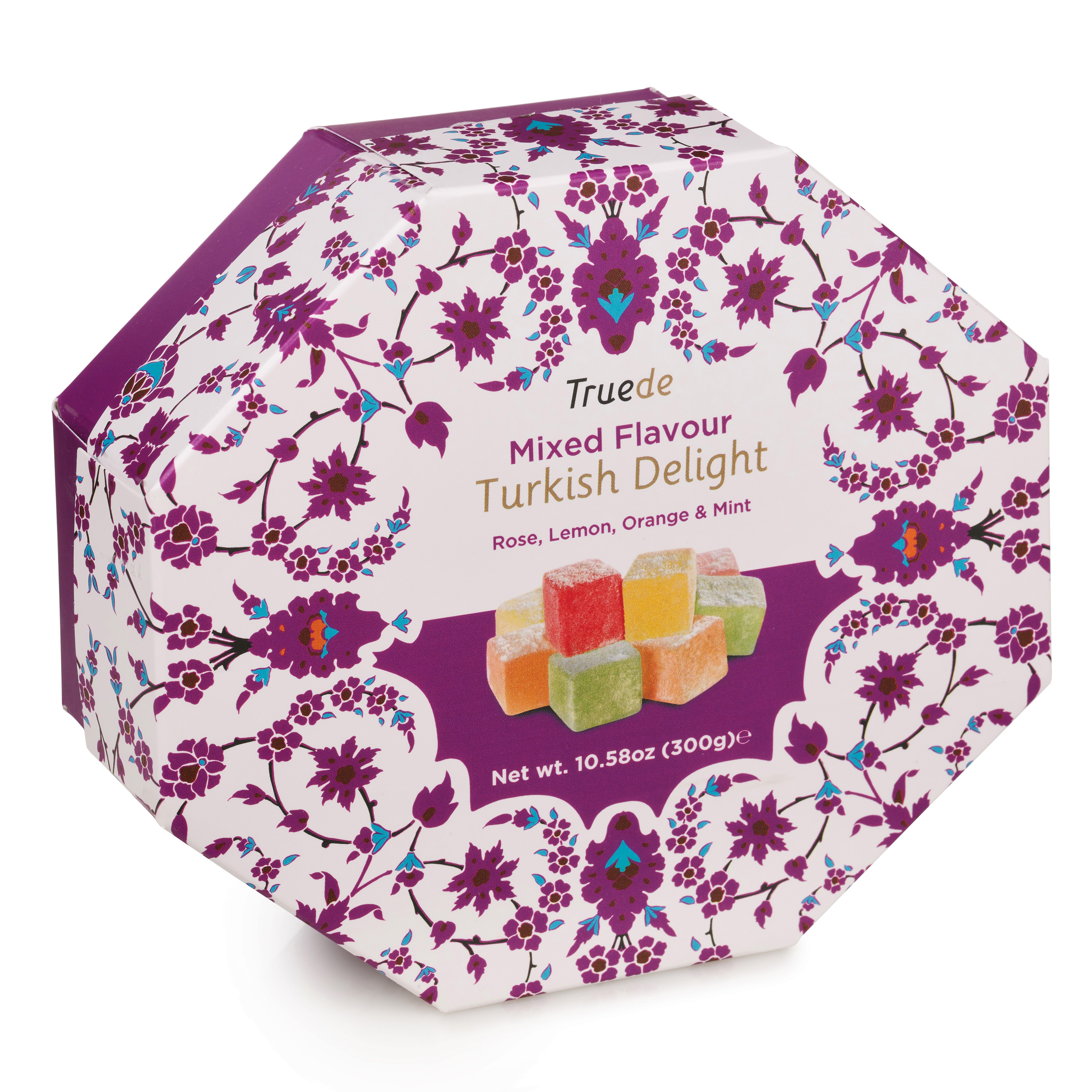 Mixed Flavour Turkish Delight 300g x 12