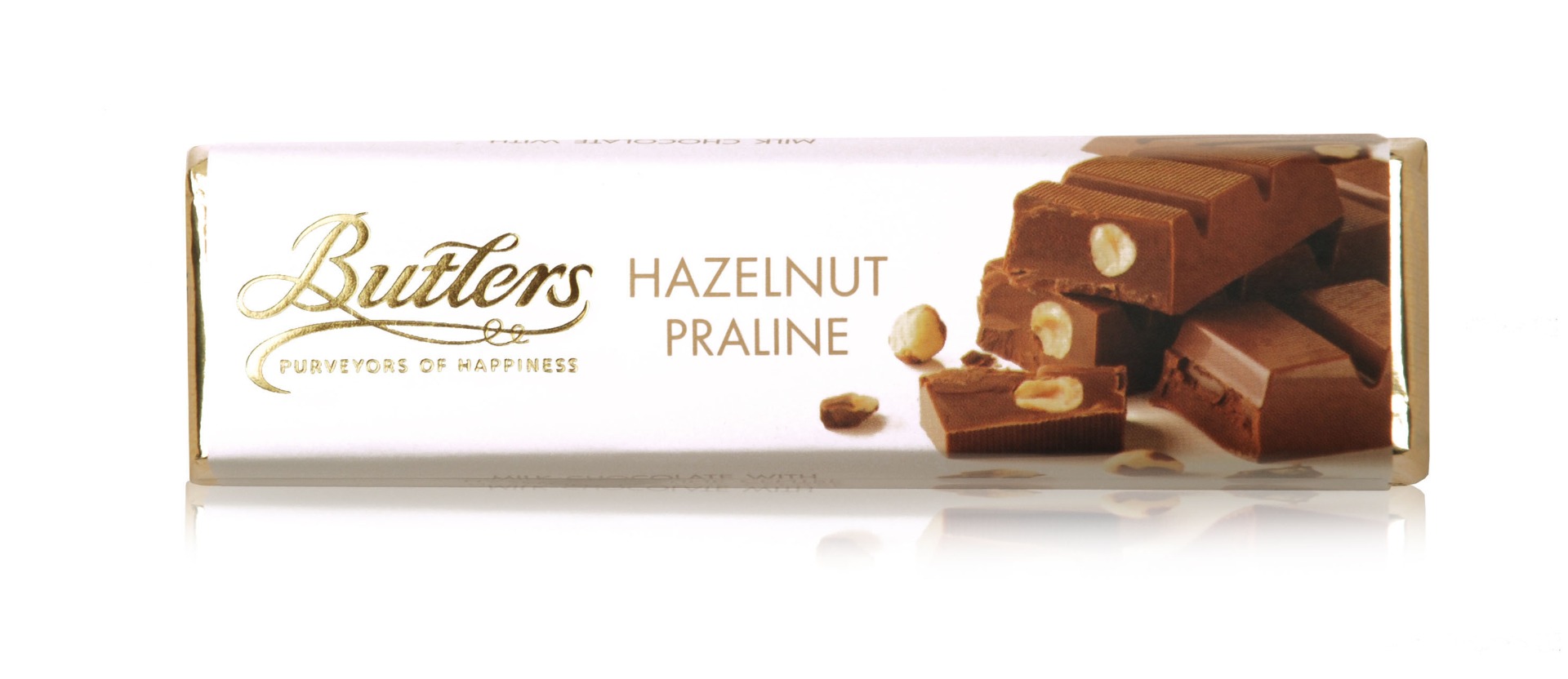 Milk Hazelnut Praline Bar 75g x 20