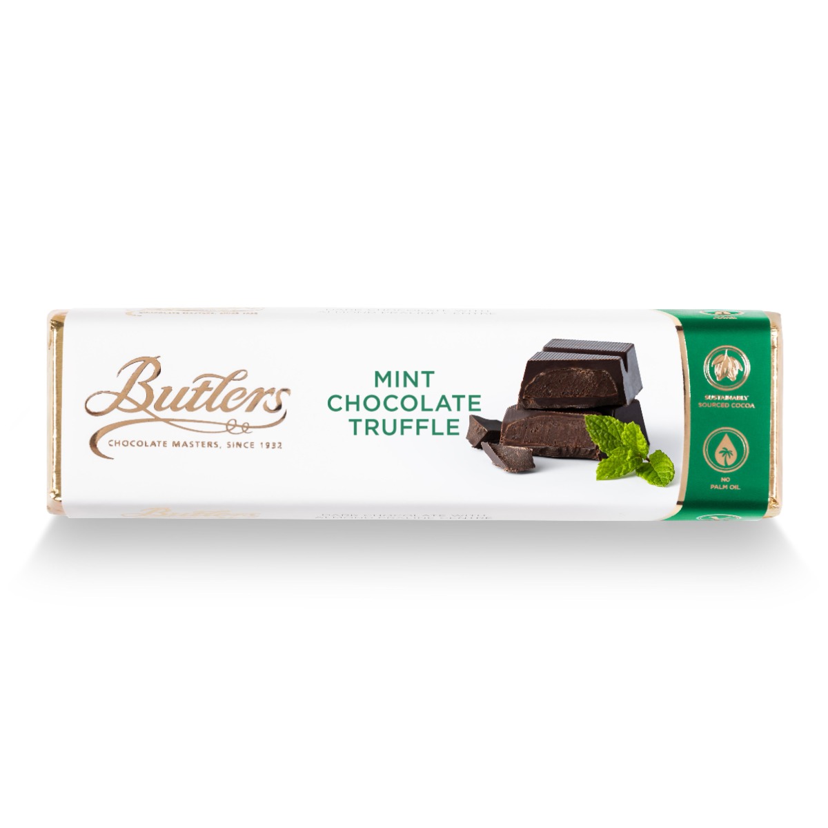 Dark Chocolate Mint Truffle Bar 75g x 20