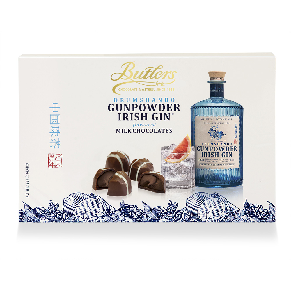 Drumshanbo Gunpowder Irish Gin Truffles 125g x 12