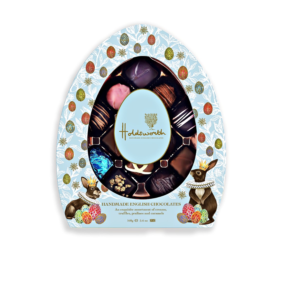Luxury Egg Shaped Gift Box 160g x 6