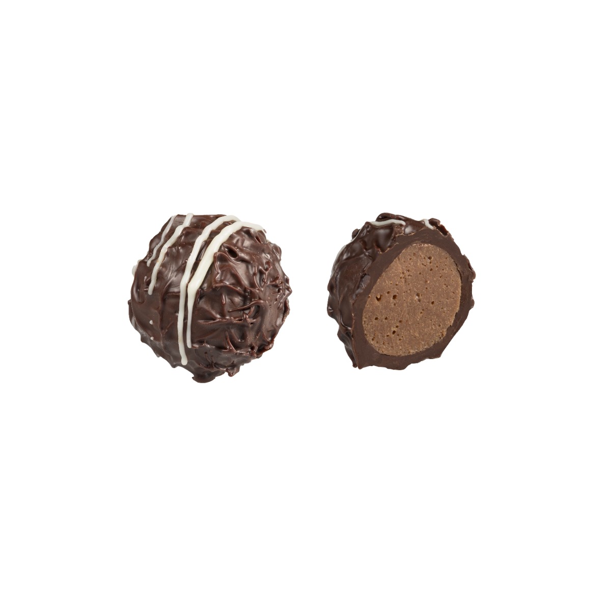 Dark Chocolate Baileys Truffle 1.8kg x 1 (13.5g per pc 133 pcs)