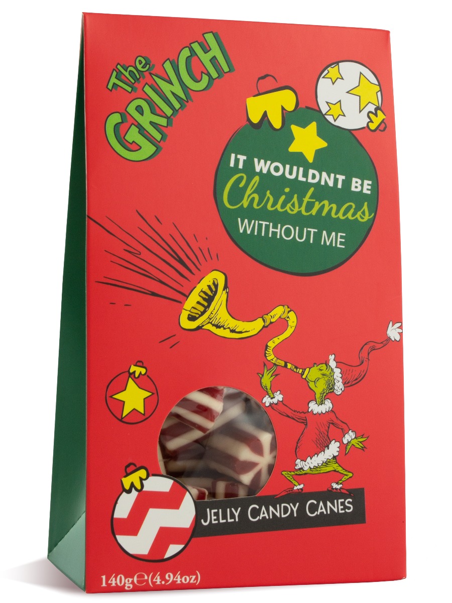 The Grinch Jelly Candy Cane Pieces 140g x 7