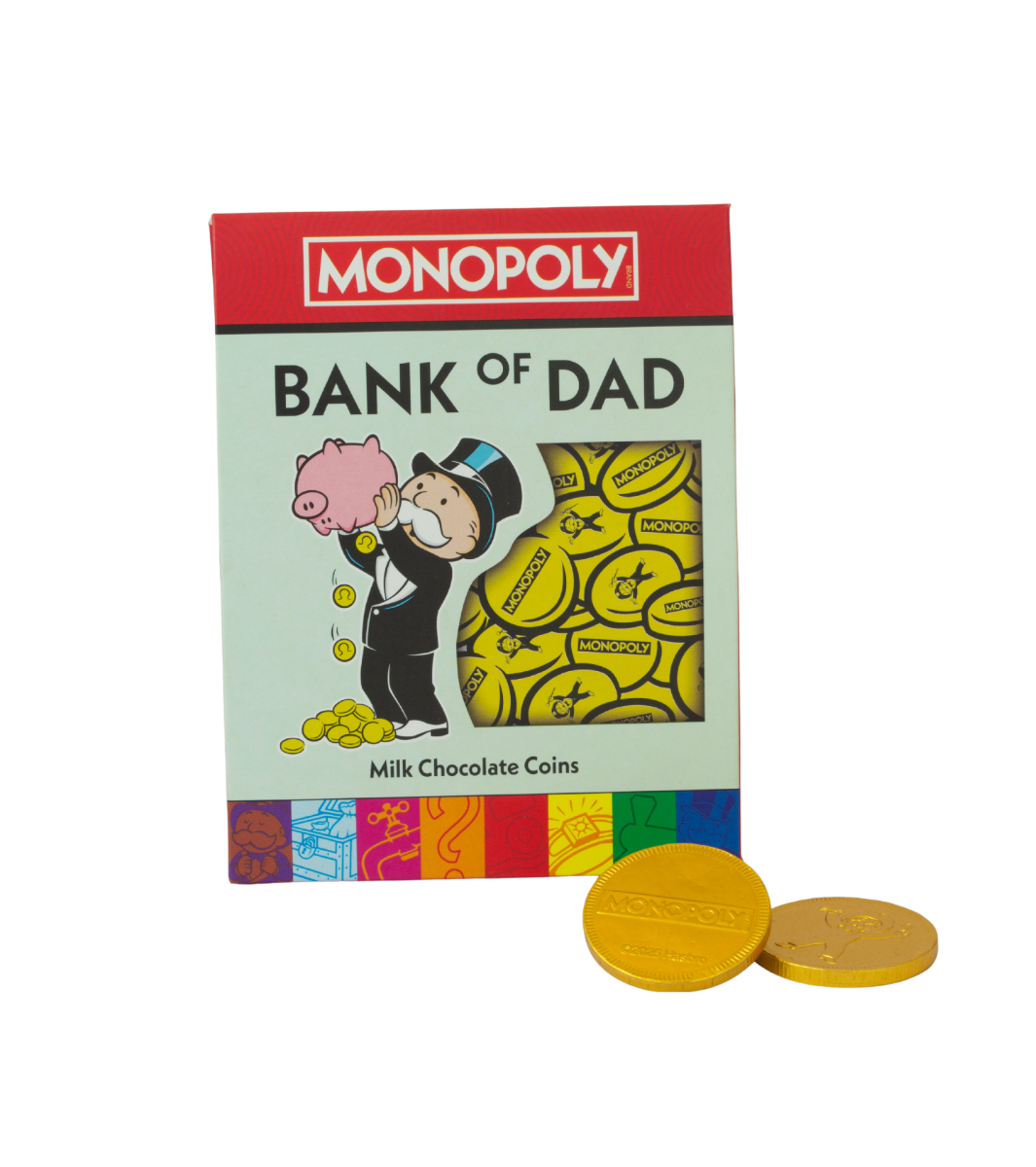 Monopoly Bank of Dad Chocolate Coins 80g x 7