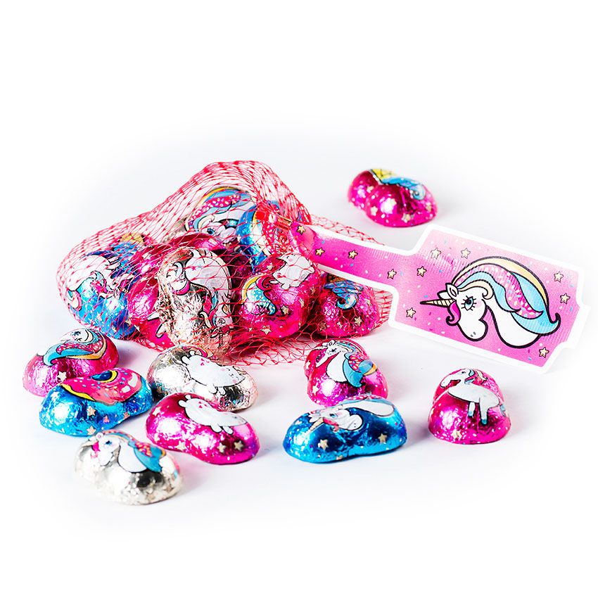 Milk Chocolate Unicorns with Milky Cream Filling 90g x 50