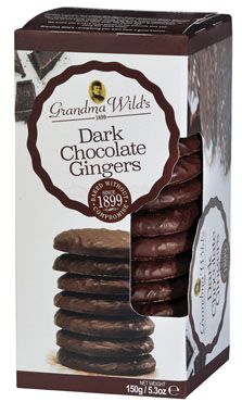 Dark Chocolate Gingers 150g x 12