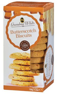 Butterscotch Biscuits 150g x 12