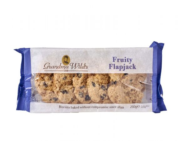 Fruit Flapjack Crunchie Cookies 5pk 250g x 12
