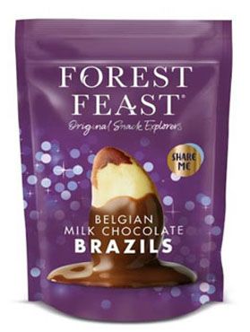 Seasonal Milk Chocolate Brazils Sharing 270 x 6