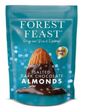 Seasonal Salted Dark Chocolate Almonds Sharing 270 x 6