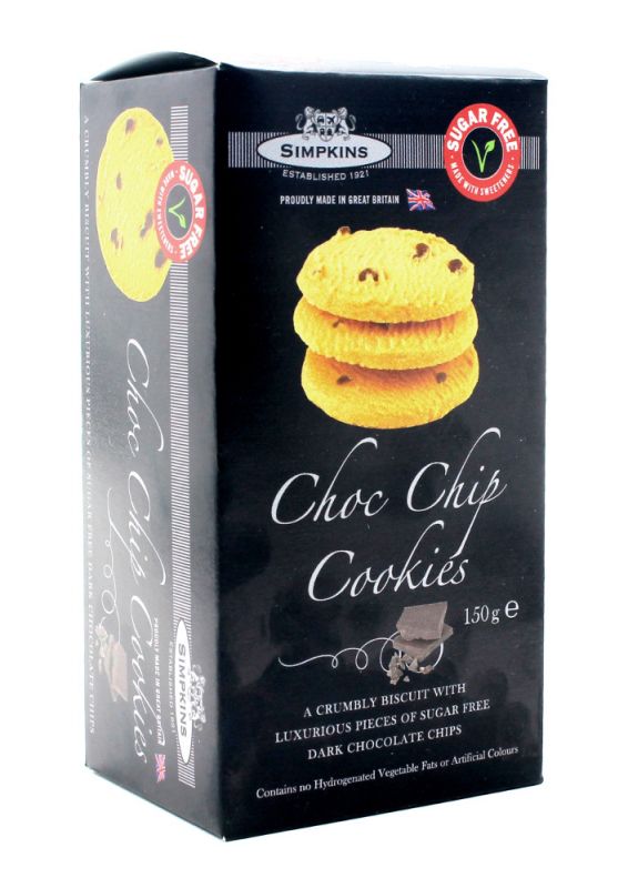 Chocolate Chip Cookies 150g x 6 ZERO VAT