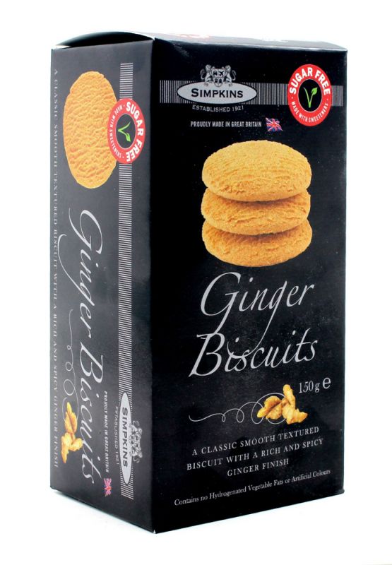 Ginger Biscuits 150g x 6 ZERO VAT