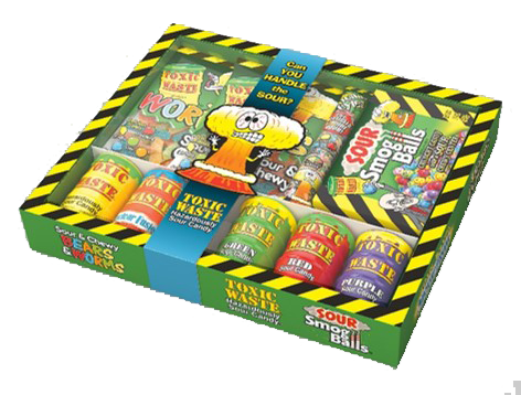 Toxic Waste Gift Pack 641g x 6