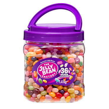 Jelly Bean Factory Carrying Jar 1.4kg x 6