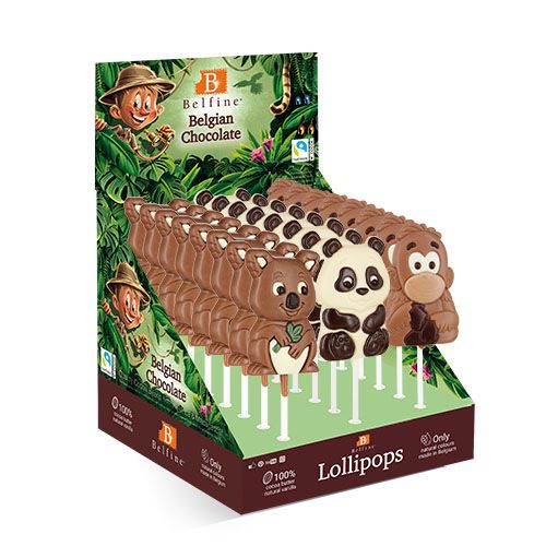 Safari Mix (Orangutan, Panda, Koala) 35g x 24