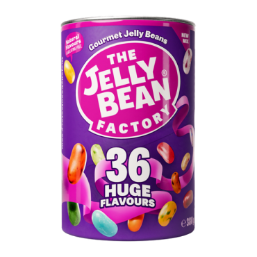 Jelly Bean Factory Canister 380g x 12