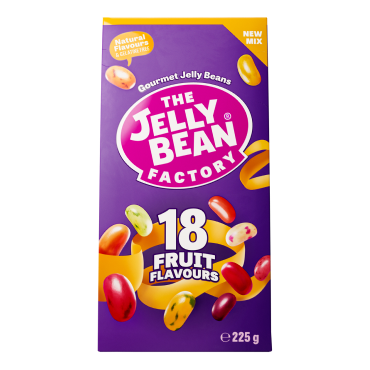 Jelly Bean Factory Wedge Box - Fruit Mix 225g x 12