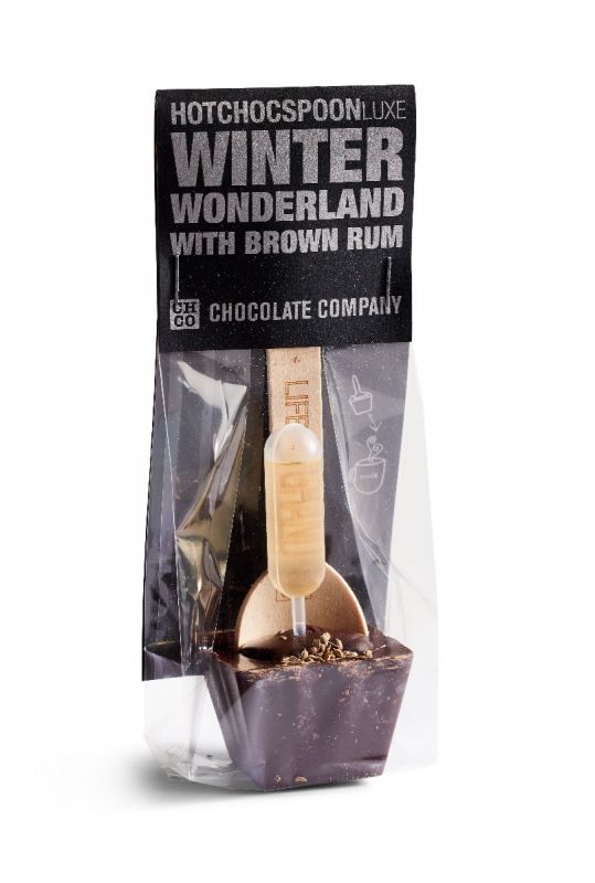 Hotchocspoon Winterwonderland - Brown Rum (Dark) 50g x 20