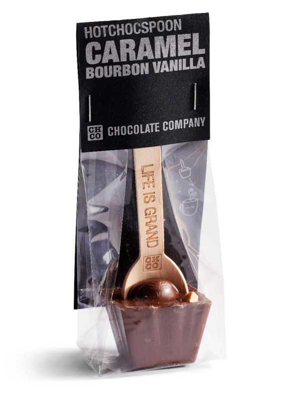 Caramel Bourbon Vanilla Spoon (Milk) 50g x 20