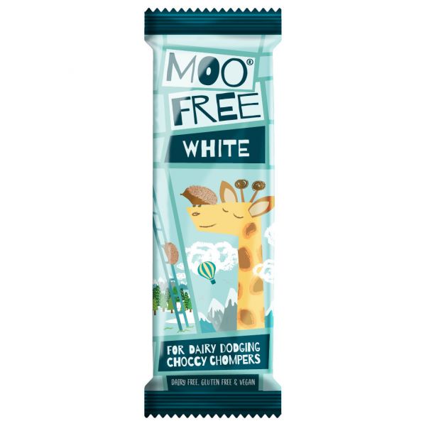 Organic Mini Moo White Choc Bar 20g x 20